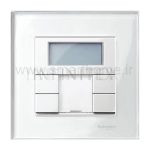 KNX Push Button 4-Gang with Thermostat System M