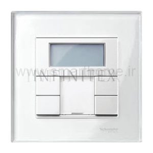 KNX Push Button 4-Gang with Thermostat System M