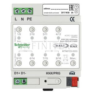 KNX DALI gateway 1-channel - Schneider MTN6725-0003