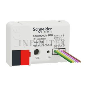 SpaceLogic KNX Secure Push-Button Interface Basic 4-Channel MTN6002-0004S
