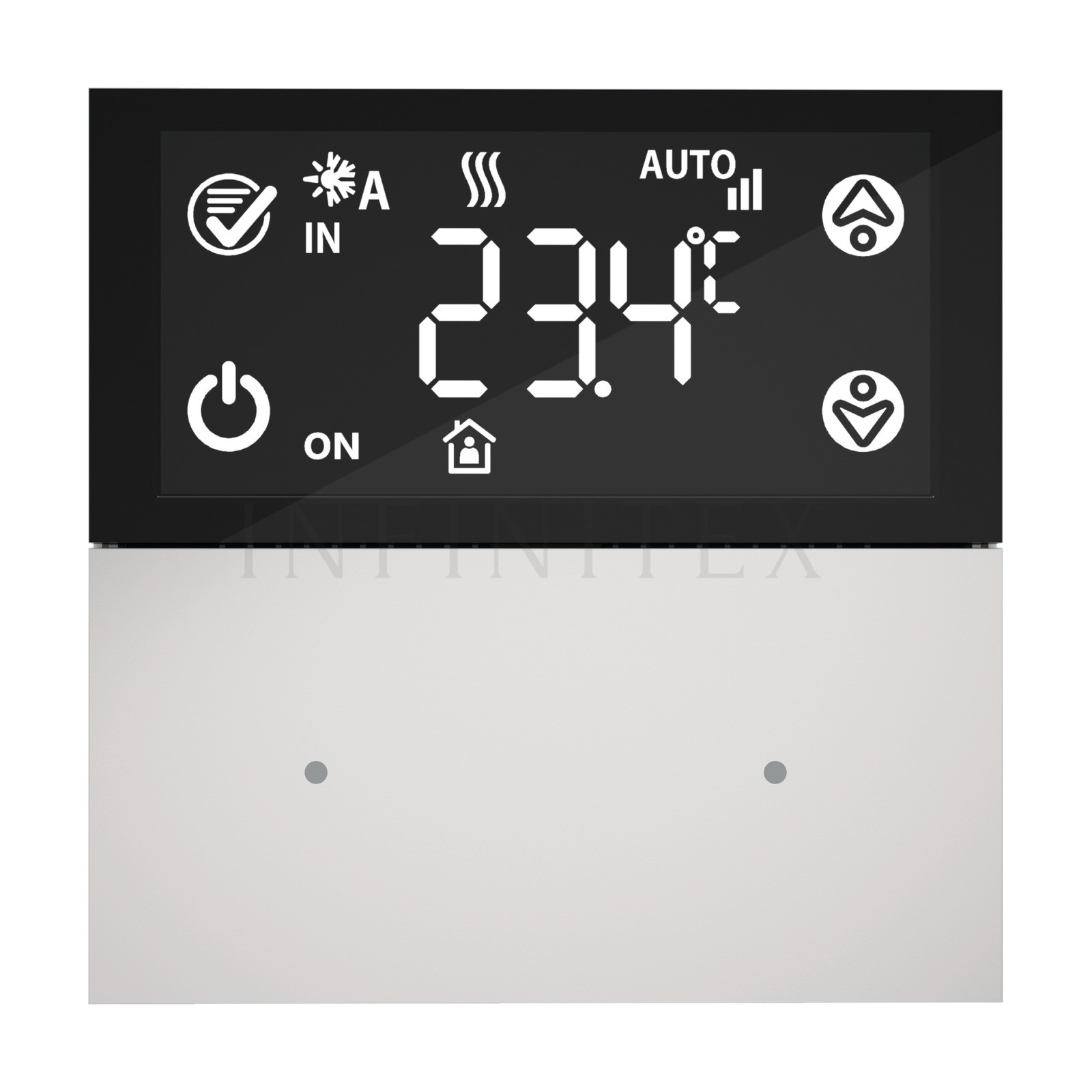 Optimus EDGE KNX Switch Sensor - Rectangular Buttons | OPT-EDGE-RECT ...